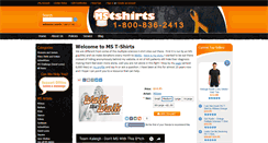 Desktop Screenshot of mstshirts.com